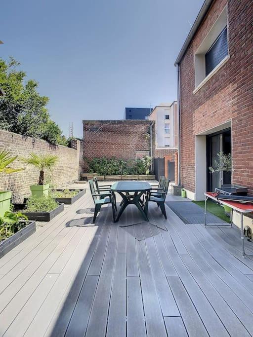 Grande Maison Cosy Terrasse Parking Gare 8 Pers 아미앵 외부 사진