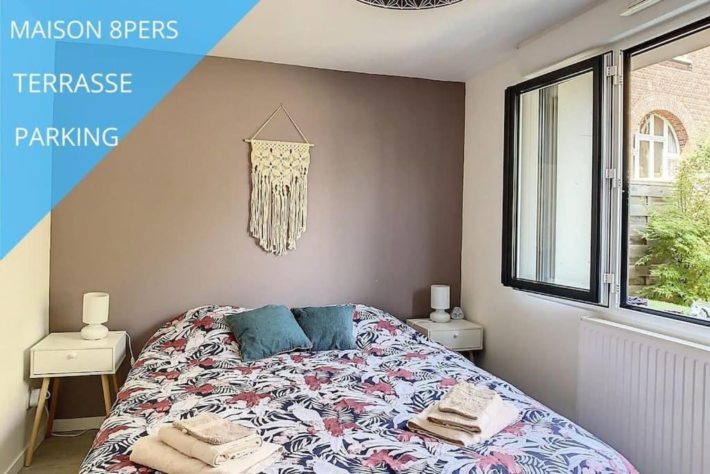 Grande Maison Cosy Terrasse Parking Gare 8 Pers 아미앵 외부 사진